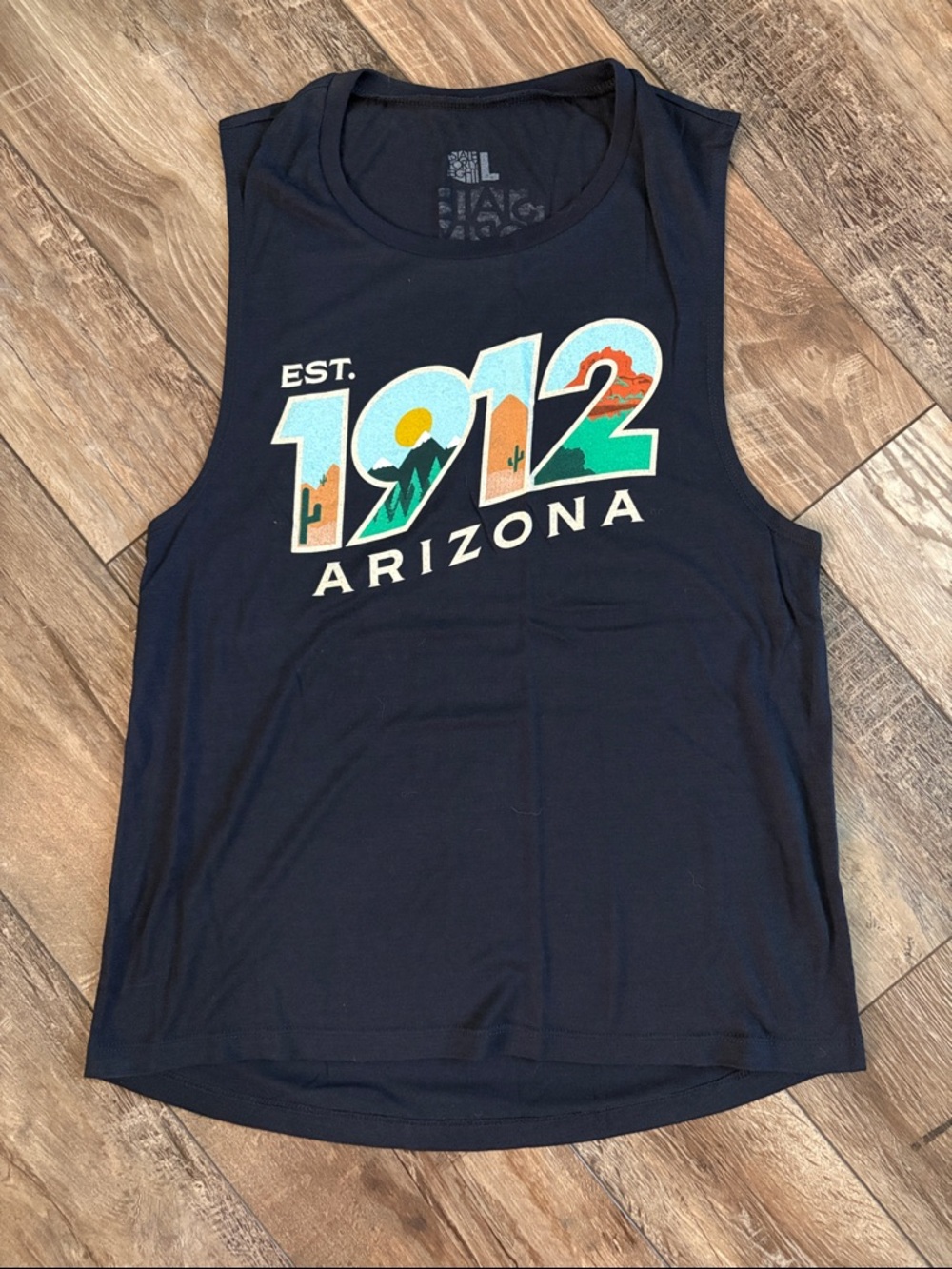 State Forty Eight Navy Graphic Est 1912 Tank